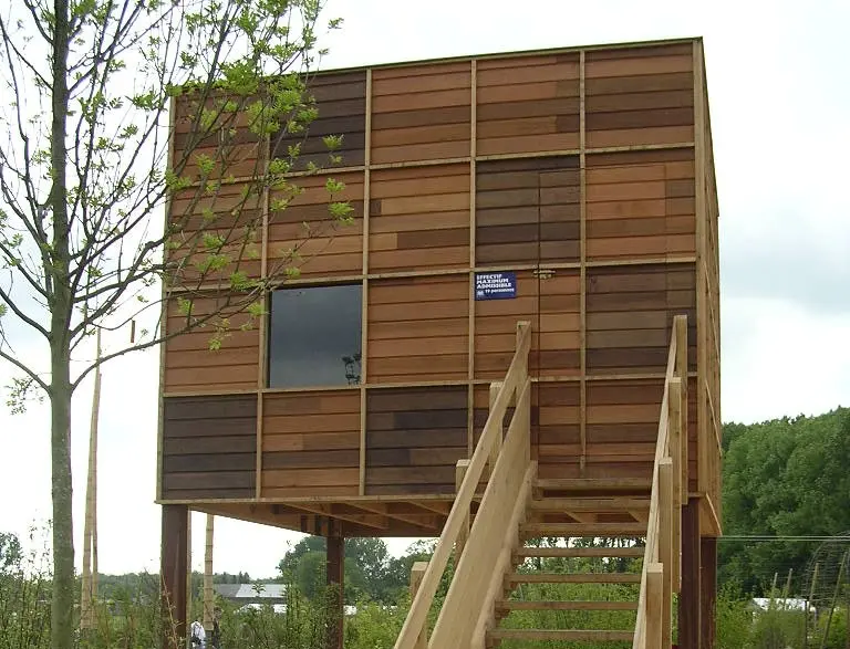 observatoire en bois