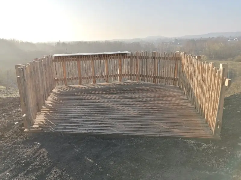 observatoire en bois